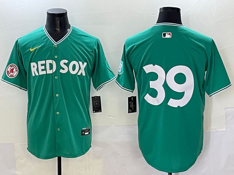 Men 2025 Boston Red Sox #39 No Name Dark Green Joint Name Nike MLB Jersey style 8->boston red sox->MLB Jersey